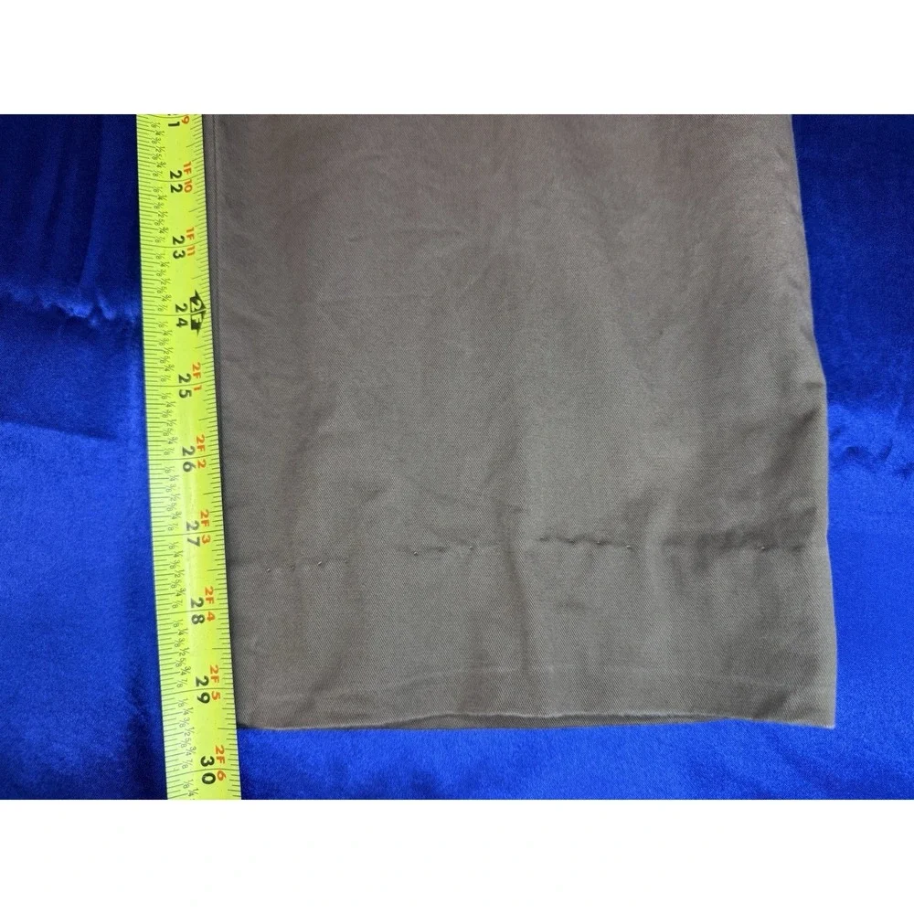 Polo Ralph Lauren Men's 38x32 (38x29.5) Stretch Classic Fit Chino Pants Dark Tan
